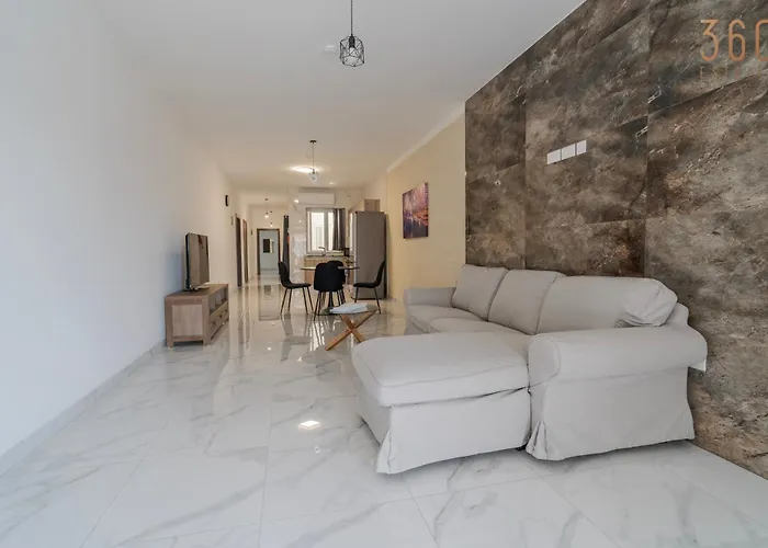 Lejlighed Relaxed 2br With Backyard & Balconies,tarxien *