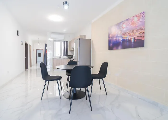 Lejlighed Relaxed 2br With Backyard & Balconies,tarxien Żabbar